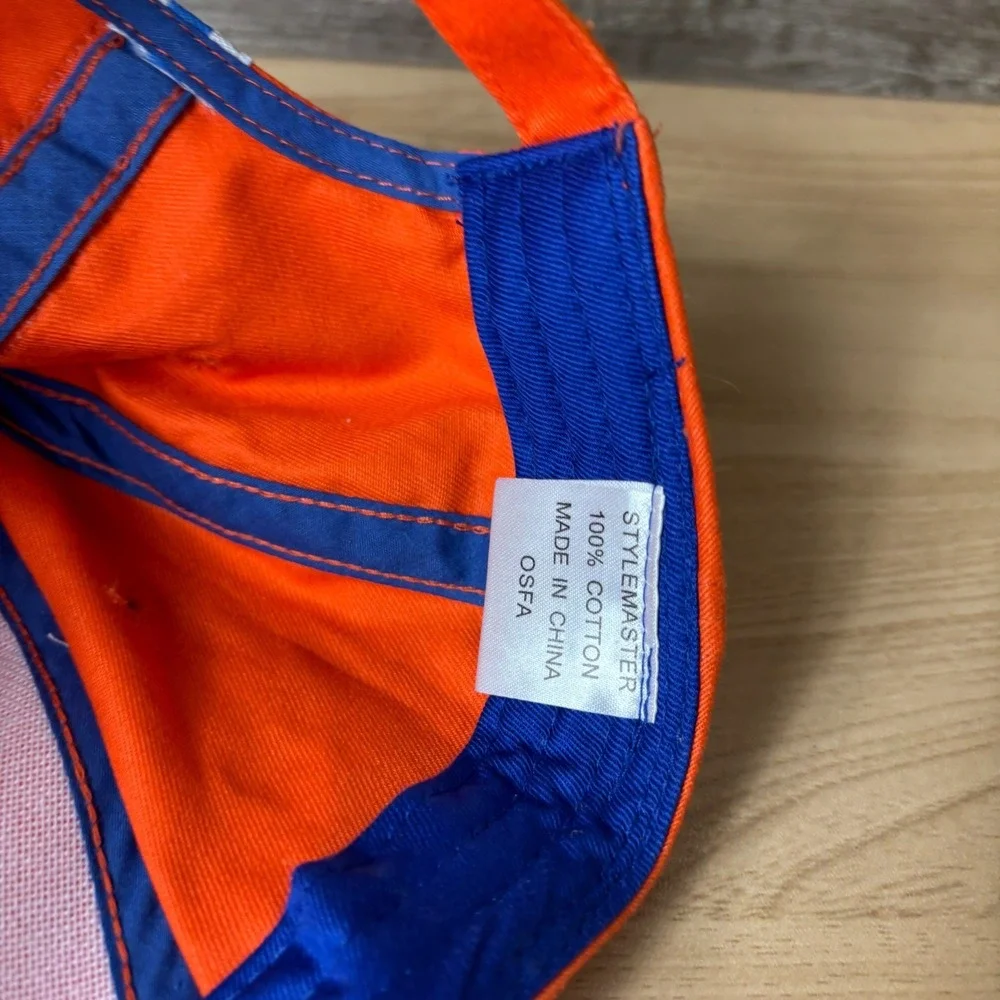 Tide Racing Hat Cap Strap Back Orange Nascar One Size Adjustable